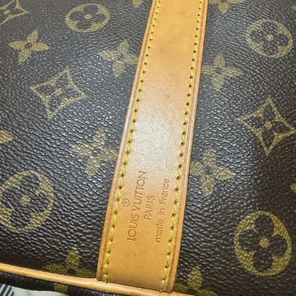 Vintage Louis Vuitton Keepall Bag with Monogram Canvas